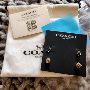 NWT Coach‎ earring set